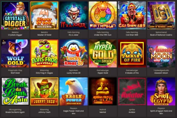 National casino slot games